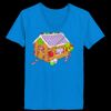 Ladies’  Junior Fine Jersey V-Neck Longer Length T-Shirt Thumbnail