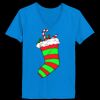 Ladies’  Junior Fine Jersey V-Neck Longer Length T-Shirt Thumbnail