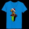 Ladies’  Junior Fine Jersey V-Neck Longer Length T-Shirt Thumbnail