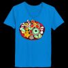 Ladies’  Junior Fine Jersey V-Neck Longer Length T-Shirt Thumbnail