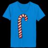 Ladies’  Junior Fine Jersey V-Neck Longer Length T-Shirt Thumbnail