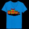 Ladies’  Junior Fine Jersey V-Neck Longer Length T-Shirt Thumbnail