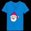 Ladies’  Junior Fine Jersey V-Neck Longer Length T-Shirt Thumbnail