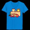 Ladies’  Junior Fine Jersey V-Neck Longer Length T-Shirt Thumbnail