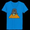Ladies’  Junior Fine Jersey V-Neck Longer Length T-Shirt Thumbnail