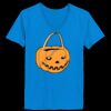Ladies’  Junior Fine Jersey V-Neck Longer Length T-Shirt Thumbnail