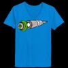 Ladies’  Junior Fine Jersey V-Neck Longer Length T-Shirt Thumbnail