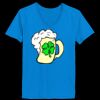 Ladies’  Junior Fine Jersey V-Neck Longer Length T-Shirt Thumbnail