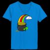 Ladies’  Junior Fine Jersey V-Neck Longer Length T-Shirt Thumbnail