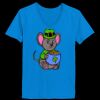 Ladies’  Junior Fine Jersey V-Neck Longer Length T-Shirt Thumbnail