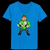 Ladies’  Junior Fine Jersey V-Neck Longer Length T-Shirt Thumbnail