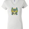 Women's Short Sleeve V-Neck T-Shirt Thumbnail