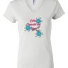 Women's Short Sleeve V-Neck T-Shirt Thumbnail
