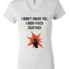 Women's Short Sleeve V-Neck T-Shirt Thumbnail