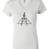 Women's Short Sleeve V-Neck T-Shirt Thumbnail