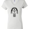 Women's Short Sleeve V-Neck T-Shirt Thumbnail