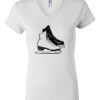 Women's Short Sleeve V-Neck T-Shirt Thumbnail