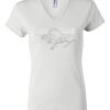 Women's Short Sleeve V-Neck T-Shirt Thumbnail