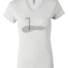 Women's Short Sleeve V-Neck T-Shirt Thumbnail