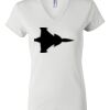 Women's Short Sleeve V-Neck T-Shirt Thumbnail