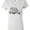 Women's Short Sleeve V-Neck T-Shirt Thumbnail