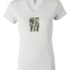 Women's Short Sleeve V-Neck T-Shirt Thumbnail