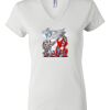 Women's Short Sleeve V-Neck T-Shirt Thumbnail