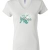 Women's Short Sleeve V-Neck T-Shirt Thumbnail