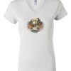 Women's Short Sleeve V-Neck T-Shirt Thumbnail