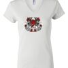 Women's Short Sleeve V-Neck T-Shirt Thumbnail