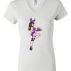 Women's Short Sleeve V-Neck T-Shirt Thumbnail