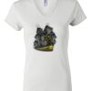Women's Short Sleeve V-Neck T-Shirt Thumbnail