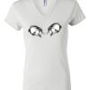 Women's Short Sleeve V-Neck T-Shirt Thumbnail
