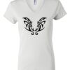 Women's Short Sleeve V-Neck T-Shirt Thumbnail