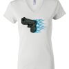 Women's Short Sleeve V-Neck T-Shirt Thumbnail