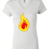 Women's Short Sleeve V-Neck T-Shirt Thumbnail