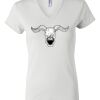 Women's Short Sleeve V-Neck T-Shirt Thumbnail