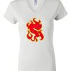 Women's Short Sleeve V-Neck T-Shirt Thumbnail