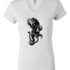 Women's Short Sleeve V-Neck T-Shirt Thumbnail
