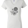 Women's Short Sleeve V-Neck T-Shirt Thumbnail