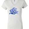 Women's Short Sleeve V-Neck T-Shirt Thumbnail