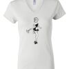 Women's Short Sleeve V-Neck T-Shirt Thumbnail