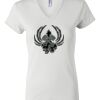Women's Short Sleeve V-Neck T-Shirt Thumbnail