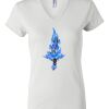 Women's Short Sleeve V-Neck T-Shirt Thumbnail