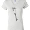 Women's Short Sleeve V-Neck T-Shirt Thumbnail