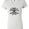 Women's Short Sleeve V-Neck T-Shirt Thumbnail