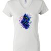 Women's Short Sleeve V-Neck T-Shirt Thumbnail