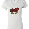 Women's Short Sleeve V-Neck T-Shirt Thumbnail
