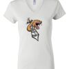Women's Short Sleeve V-Neck T-Shirt Thumbnail