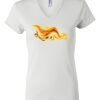 Women's Short Sleeve V-Neck T-Shirt Thumbnail